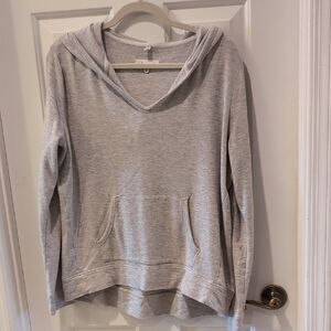 Lou & Grey Light Gray Women's Hoodie